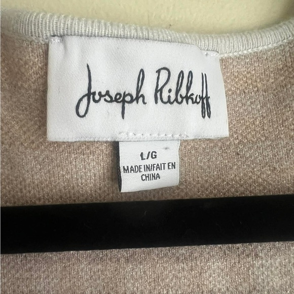 Joseph Ribkoff Pink and Gray Patterned Cardigan - Picture 2 of 5